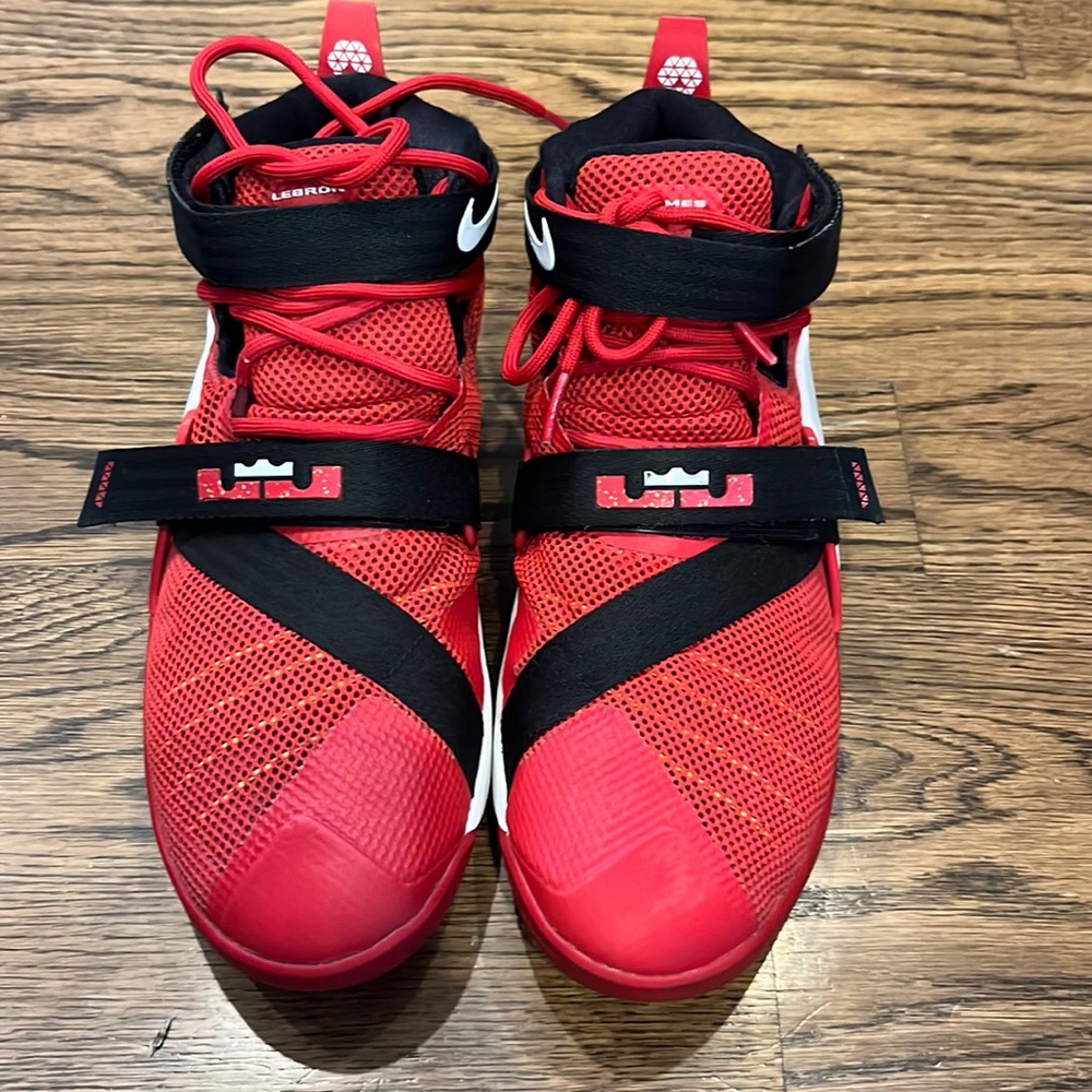 Boys Nike LeBron James basketball shoes